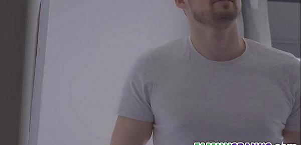  Tiny Teen Licked and Fingered by Brother